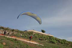 Paragliding-Startplatz bei Taucho