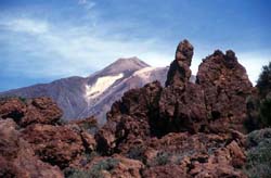 Bizarre Lava am Teide
